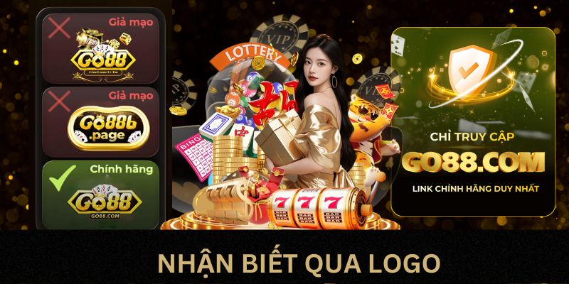Nhận biết trang chính qua logo