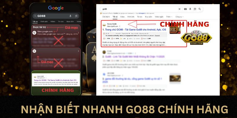 Phân biệt thông qua trang chủ